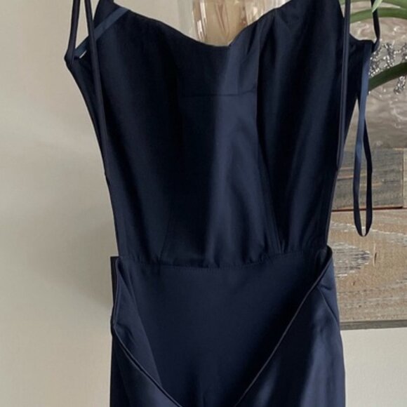 NWT La Femme 27010 Satin Prom Dress Pink Size 6 - Picture 11 of 12